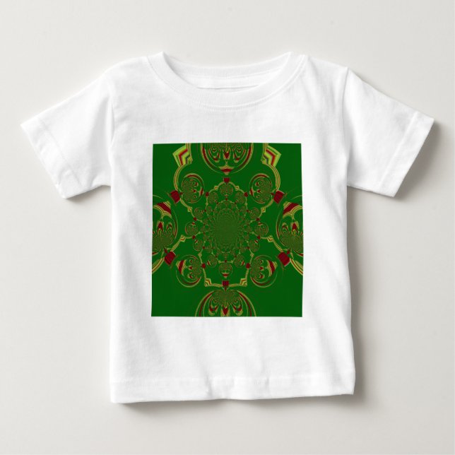 Vintage Green Baby T-Shirt (Front)
