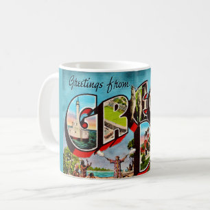 Vintage Green Bay WI Coffee Mug