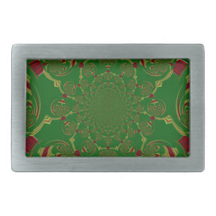 Vintage Green Belt Buckle