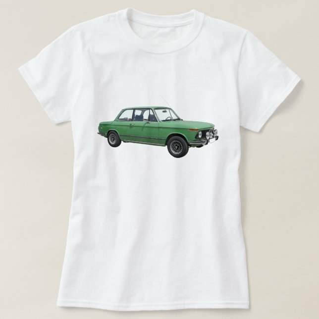 Vintage green BMW T-Shirt (Design Front)