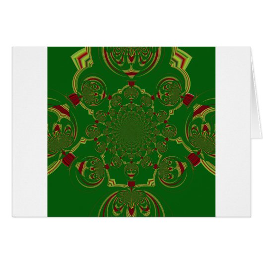 Vintage Green Cards (Front Horizontal)