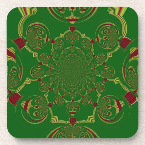 Vintage Green Coaster