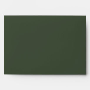 Vintage green envelope