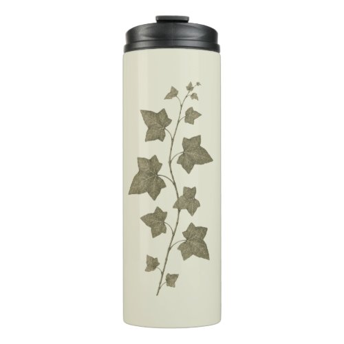 Vintage Green Ivy Vine Thermal Tumbler