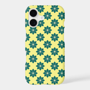 Vintage Green Southern France Flower Pattern iPhone 17 Case