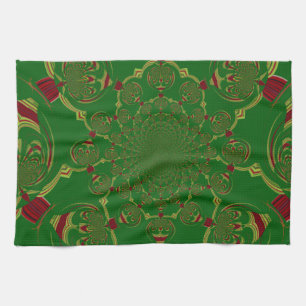 Vintage Green Towel