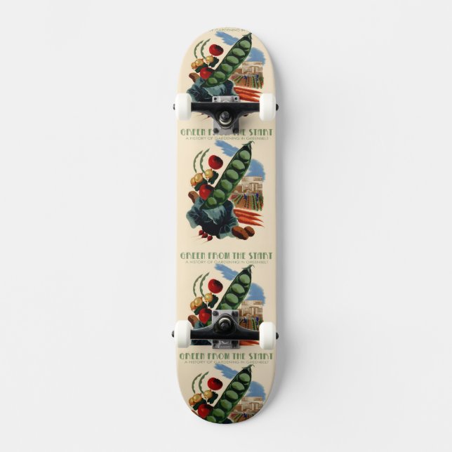 Vintage Greenbelt skateboard Deck (Front)