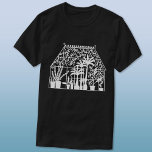 Vintage Greenhouse Gardening T-Shirt<br><div class="desc">A vintage greenhouse full of fabulous plants.  Perfect for your favorite gardener.  Original art by Nic Squirrell.</div>