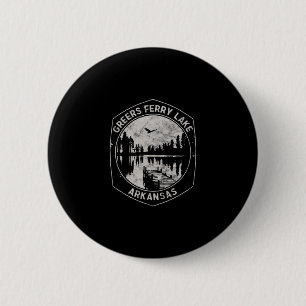 Vintage Greers Ferry Lake Arkansas Outdoors Vacati Button