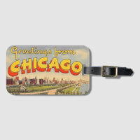 Vintage Greeting from Chicago