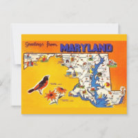 Vintage Greeting from Maryland