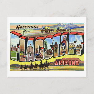 Vintage Greetings from Flagstaff, Arizona Postcard