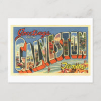 Vintage Greetings from Galveston, Texas