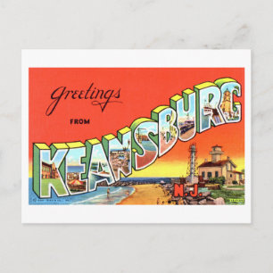 Vintage Greetings from Keansburg, New Jersey, Postcard
