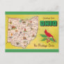 Vintage Greetings From Ohio The Buckeye State Postcard