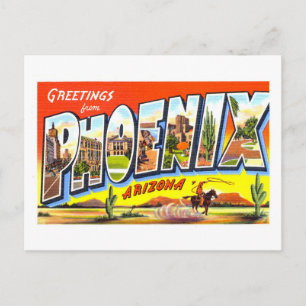 Vintage Greetings from Phoenix, Arizona, Postcard