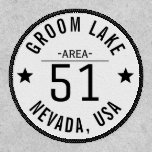 Vintage Groom Lake Area 51 Patch at Zazzle