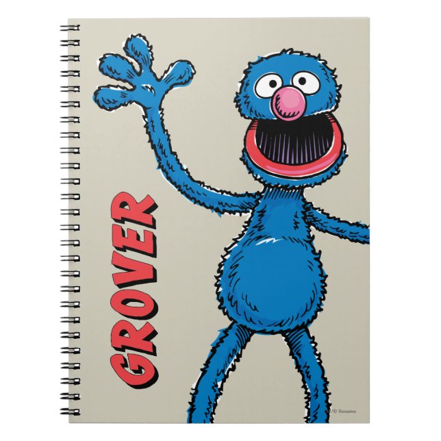 Vintage Grover Notebook (Front)