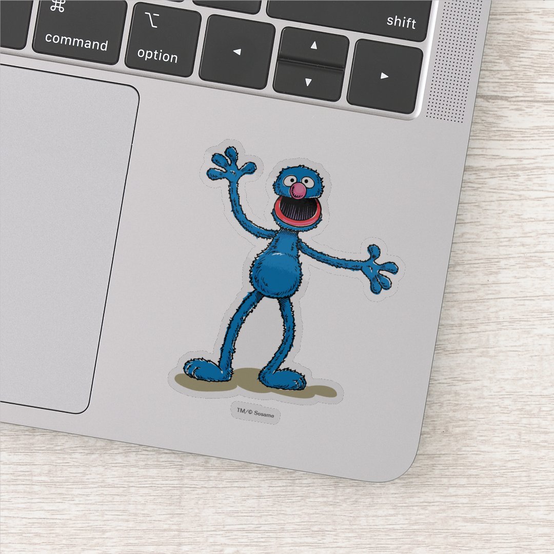 Vintage Grover Sticker Zazzle