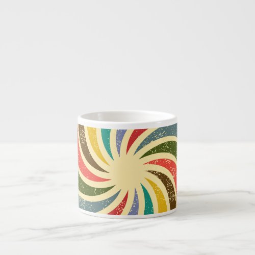 Vintage Grunge Abstract Cleanable Background Espresso Cup