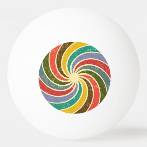 Vintage Grunge Abstract Cleanable Background Ping Pong Ball