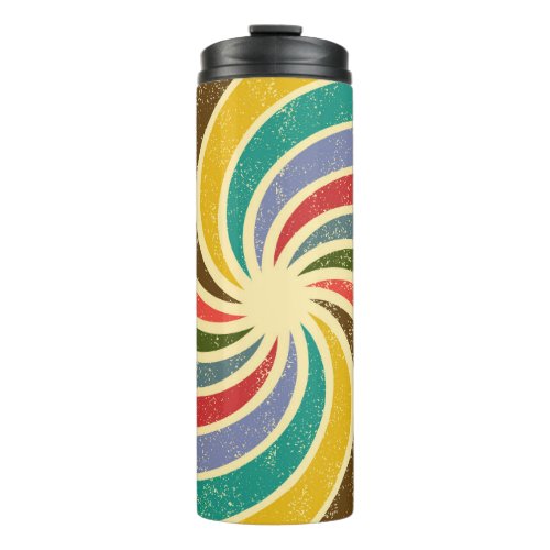 Vintage Grunge Abstract Cleanable Background Thermal Tumbler