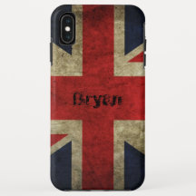 Vintage Grunge British Flag