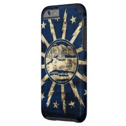 Vintage Grunge Buffalo Flag New York Tough iPhone 6 Case