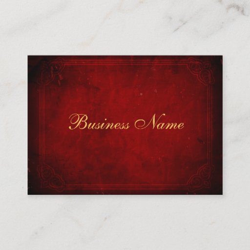 Customizable Vintage Grunge Business Card