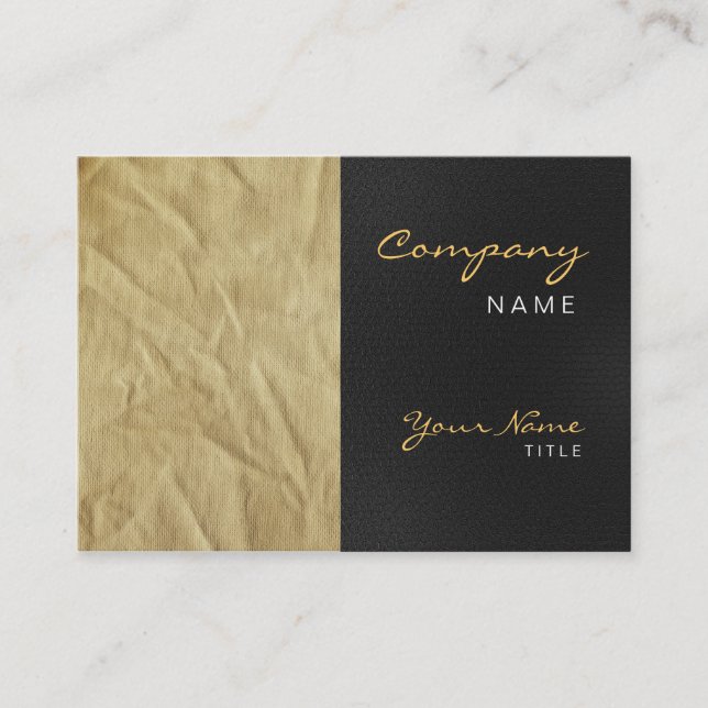 Vintage Grunge Business Card (Front)