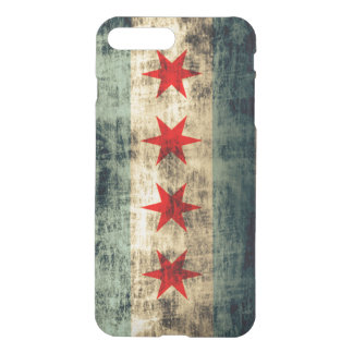 Vintage Grunge Flag of Chicago iPhone 8 Plus/7 Plus Case