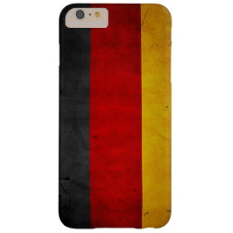Vintage Grunge Germany Flag Barely There iPhone 6 Plus Case