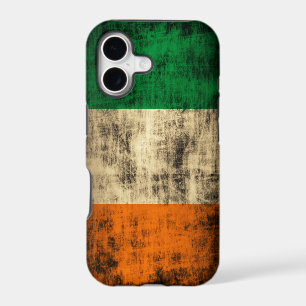 Vintage Grunge Irish Flag iPhone 17 Case