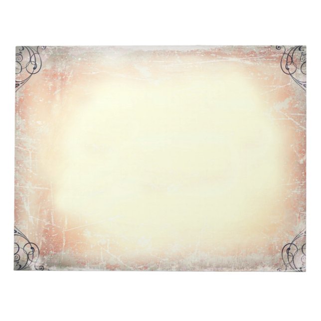 Vintage Grunge Notepad (Front)