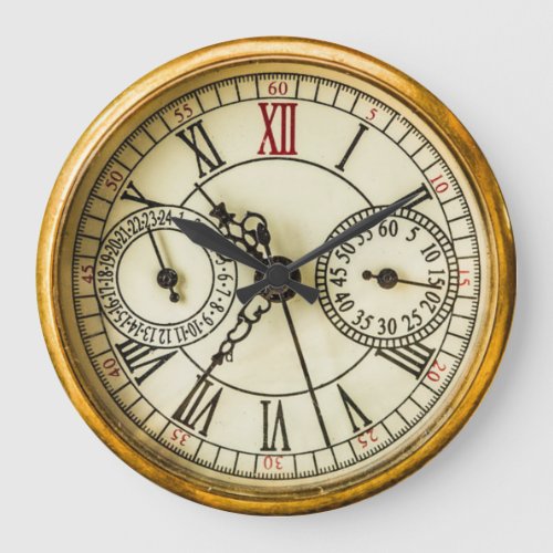 Vintage Grunge steampunk Antique Watch Large Clock