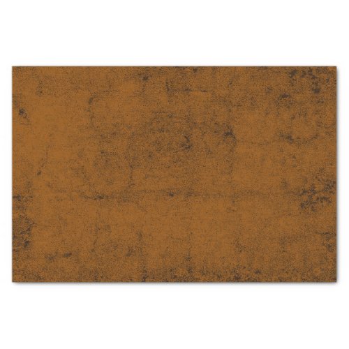 Vintage Grunge Texture Orange Black Rustic Tissue Paper