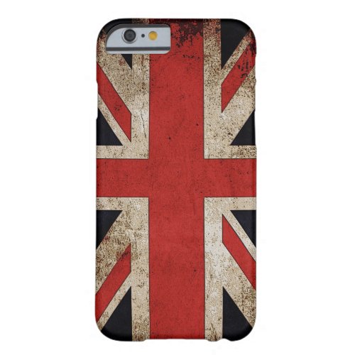 Vintage Grunge UK Flag Barely There iPhone 6 Case