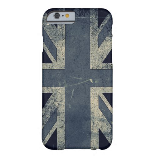 Vintage Grunge UK Flag Barely There iPhone 6 Case