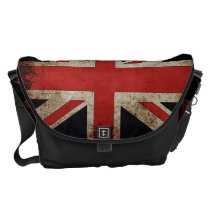 Vintage Grunge UK Flag Messenger Bag Vintage Grunge UK Flag Messenger Bag