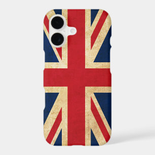 Vintage Grunge United Kingdom Flag Union Jack iPhone 17 Case