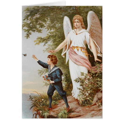 Vintage Guardian Angel Cards (Front)