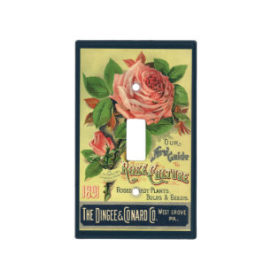 Vintage Guide to Rose Culture Book Cover Art, 1891