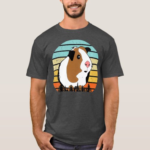 Vintage Guinea Pig  Gift  Retro Guine Pig T_Shirt