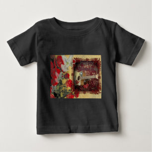 Vintage Guitar: African Brown Beauty Valentine Day Baby T-Shirt