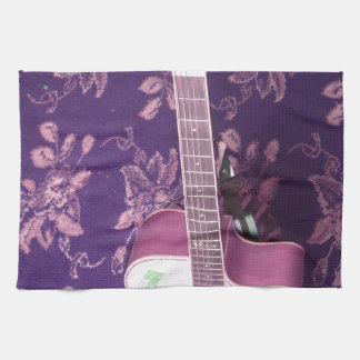 Vintage Guitar: African Vibe Style Dream Kitchen Towel