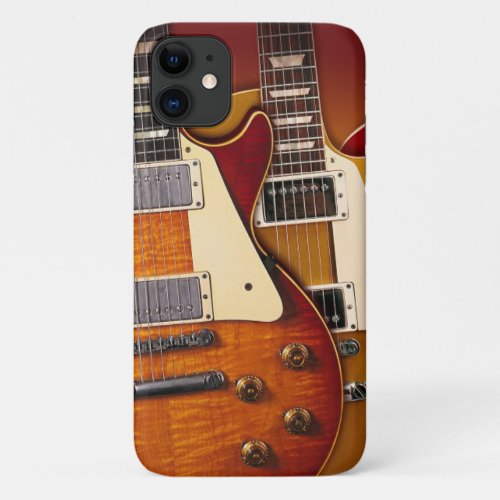 Vintage Guitar iPhone 11 Case