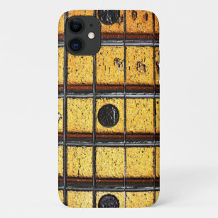 Vintage Guitar Frets iPhone 11 Case