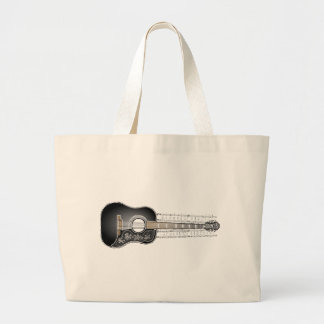 Vintage Guitar with Sheet Music - Bag