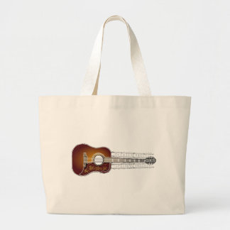 Vintage Guitar with Sheet Music - Bag