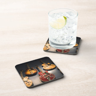 Vintage Guitars Drink Coaster